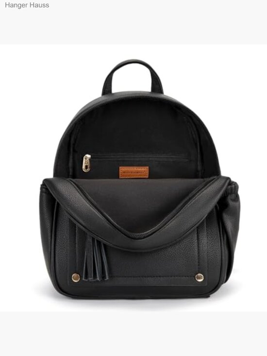 Mini Anti Theft Backpack Purse with Secure Lock and Tassel main image 4